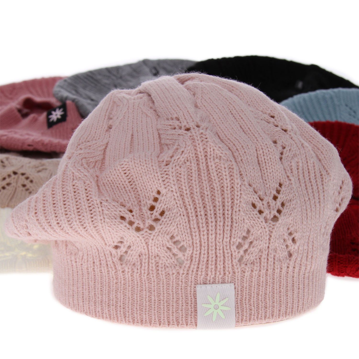 Herbst und Frühlingsmütze für Mädchen Grau Marcela