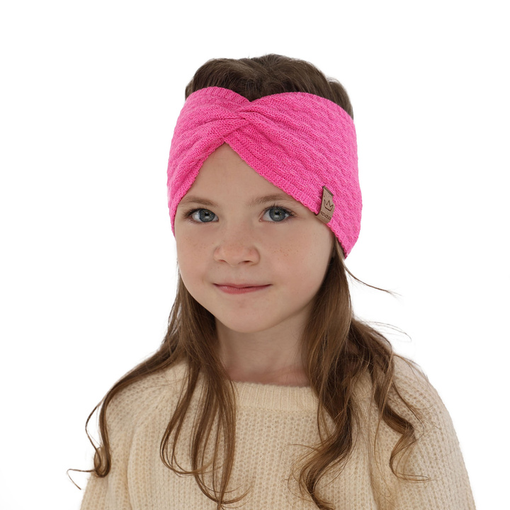 Herbst und Frühlings Stirnband für Mädchen Rosa Goja
