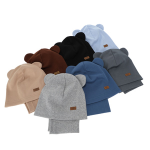 Mütze und Schlauchschal für Jungen, Herbst und Frühlingsset, grau Gregory