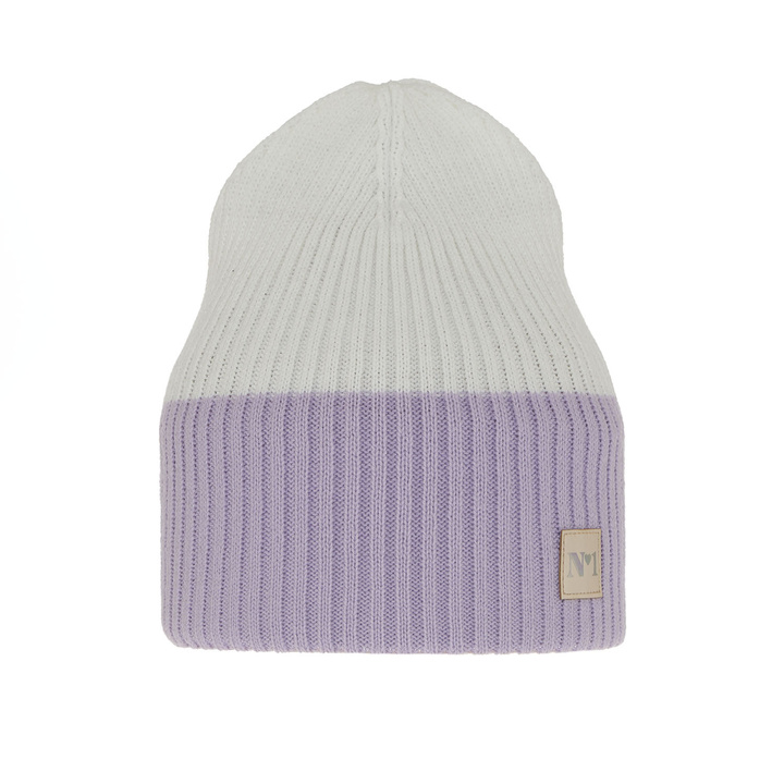 Herbst und Frühlingsmütze für Mädchen Violett Leti