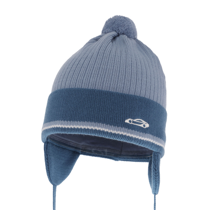 Herbst und Frühlingsmütze für Jungen Blau Krakers