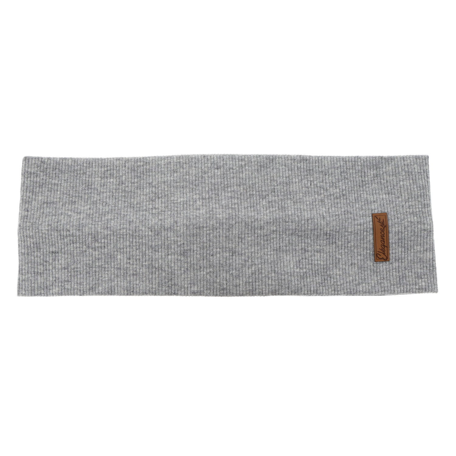 Herbst und Frühlings Stirnband Damen, Grau, Baumwolle Sharon