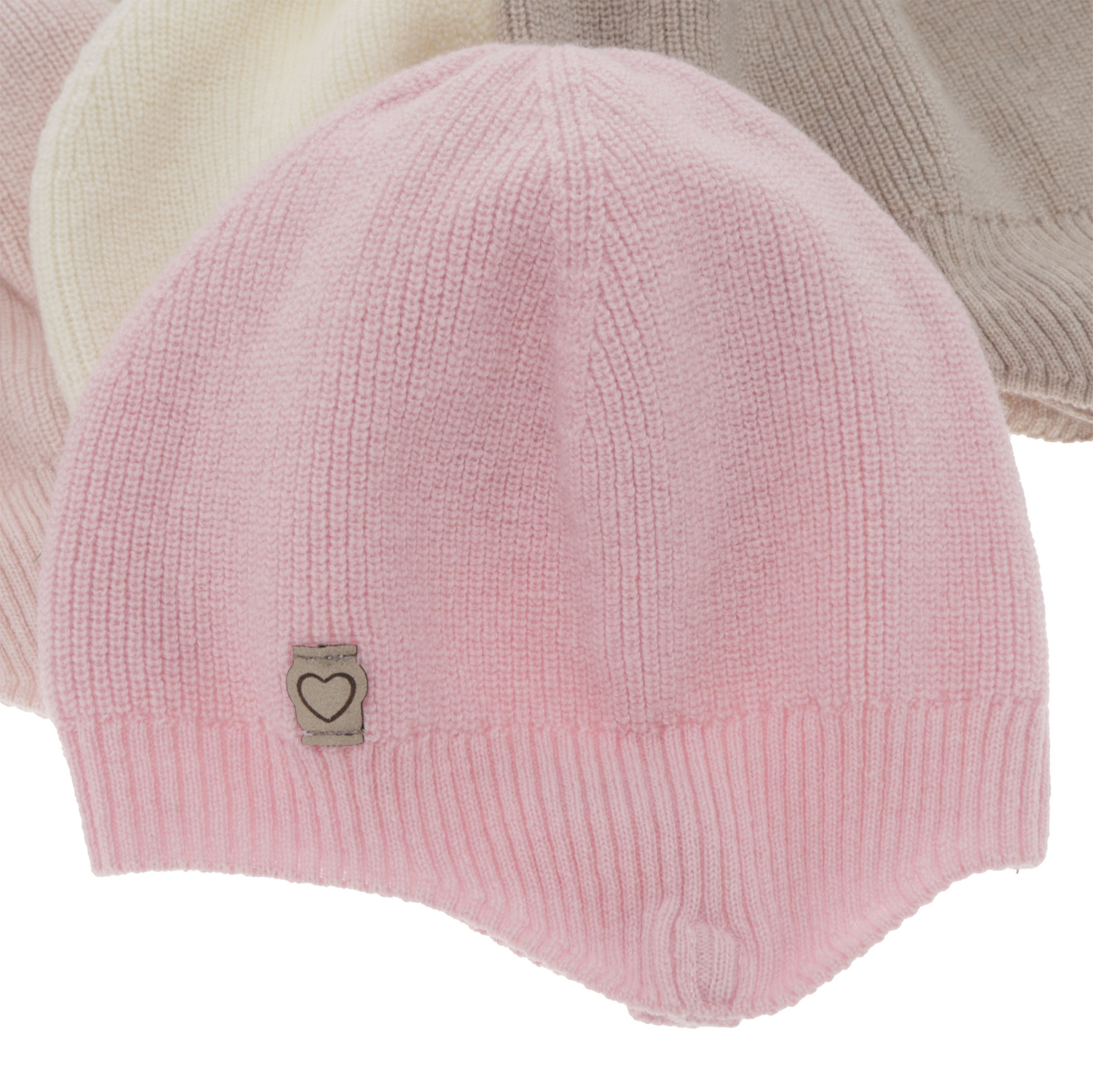 Herbst und Frühlingsmütze für Mädchen, rosa, mit Merinowolle, Orida