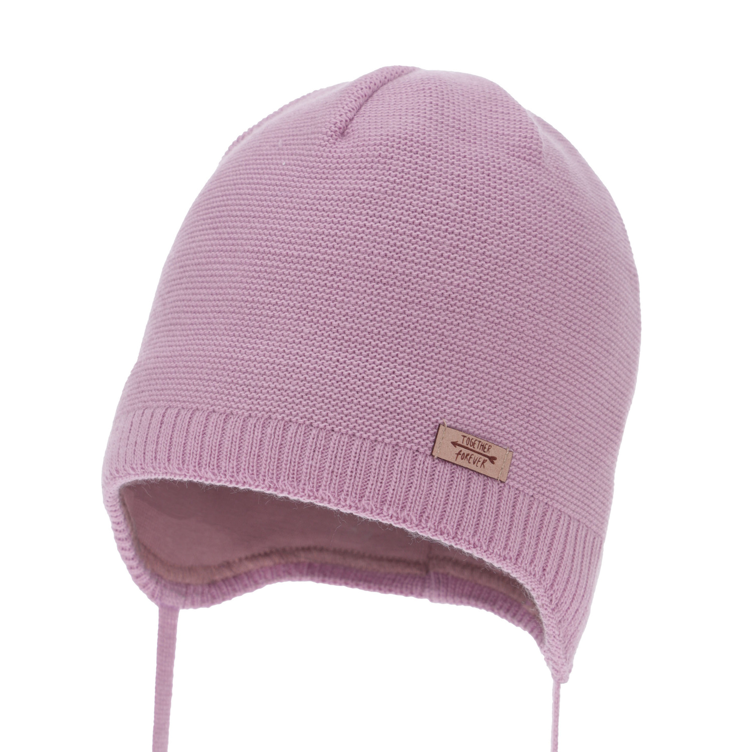 Herbst und Frühlingsmütze für Mädchen, wrzosowa, wiązana, Svenja