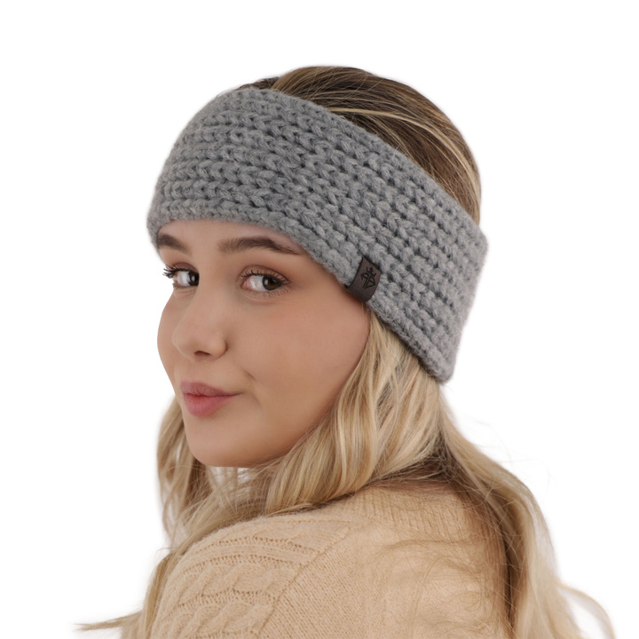 Stirnband Damen Beige Alexis