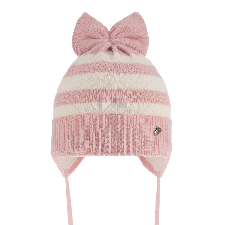 Herbst und Frühlingsmütze für Mädchen Rosa Leda