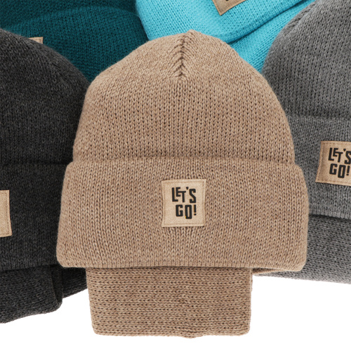 Winterset für Jungen: Mütze und Schlauchschal in Blau Joseph