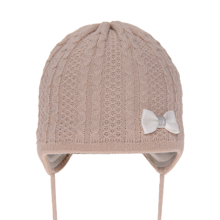 Herbst und Frühlingsmütze für Mädchen Beige Julianna