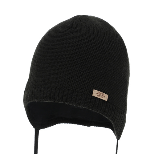 Herbst und Frühlingsmütze für Mädchen, schwarz, Svenja