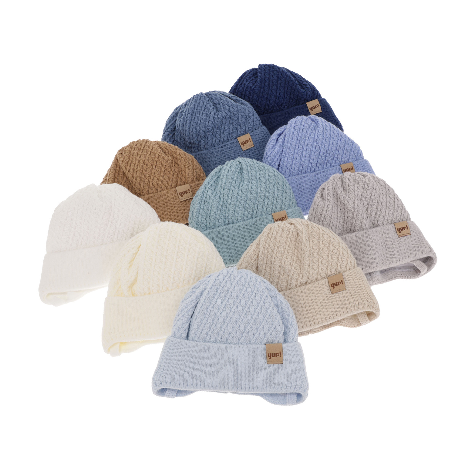 Herbst und Frühlingsmütze für Jungen Grau David