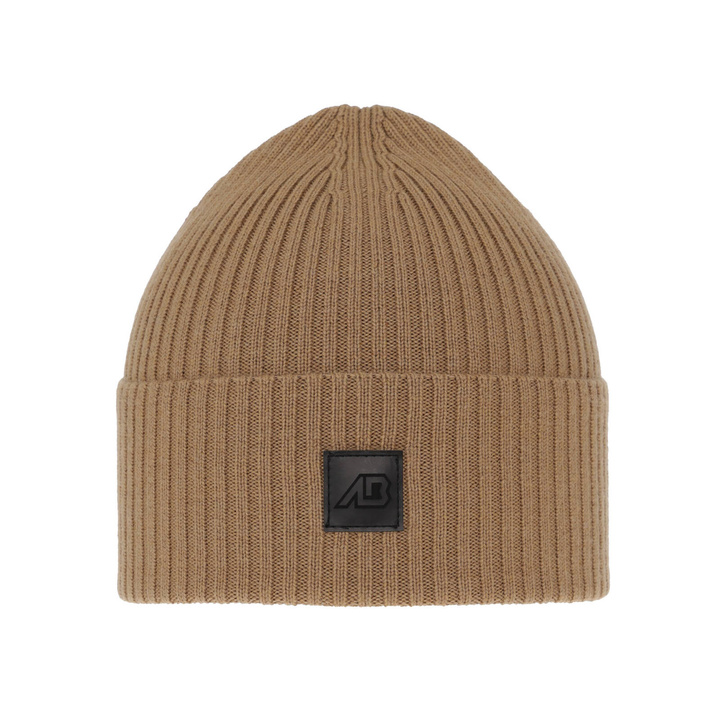 Herrenmütze Frühling- Winter Camel 100% extrafeine Merinowolle Matias