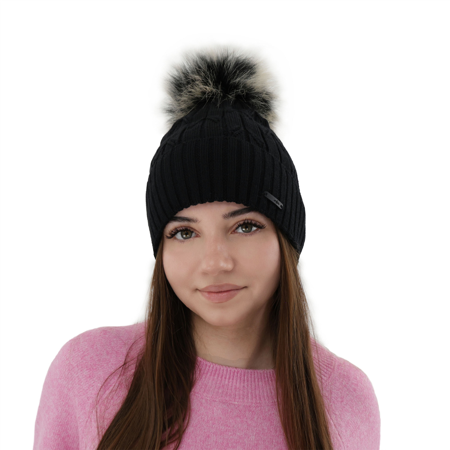 Wintermütze Damen aus Merinowolle in Camel Talaria