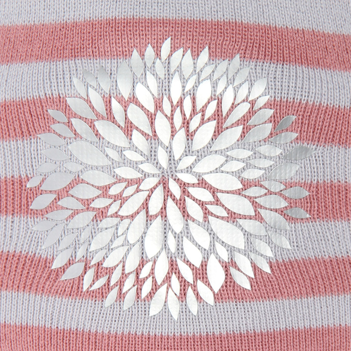 Herbst und Wintermütze Mädchen: Mütze und Schlauchschal Rosa Lila