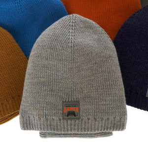 Winterset Jungen: Mütze und Schlauchschal Blau Gami
