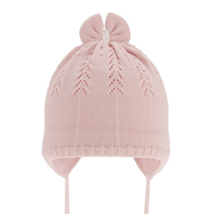 Herbst und Frühlingsmütze für Mädchen Beige Ginara