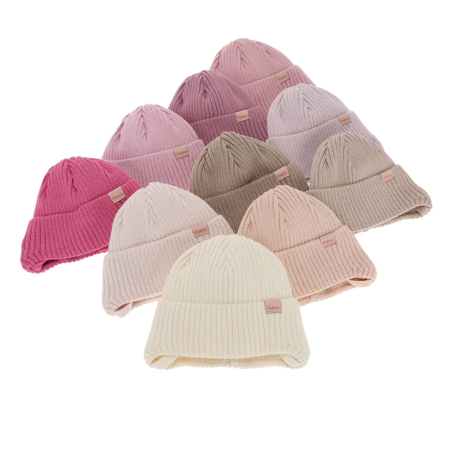 Wintermütze für Mädchen, rosa, , mit Merinowolle, Punia