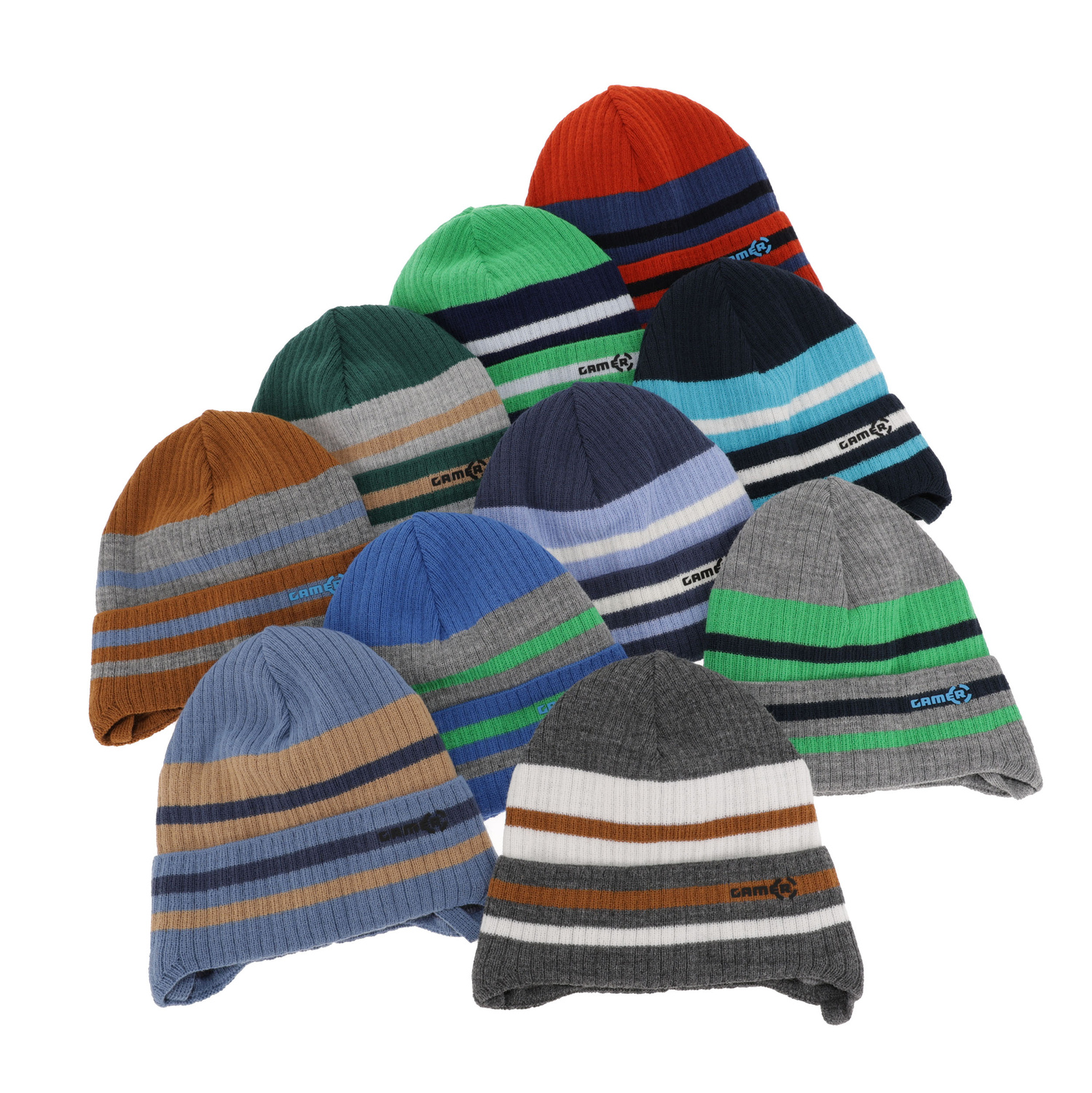 Herbst und Frühlingsmütze für Jungen Grün Oleander