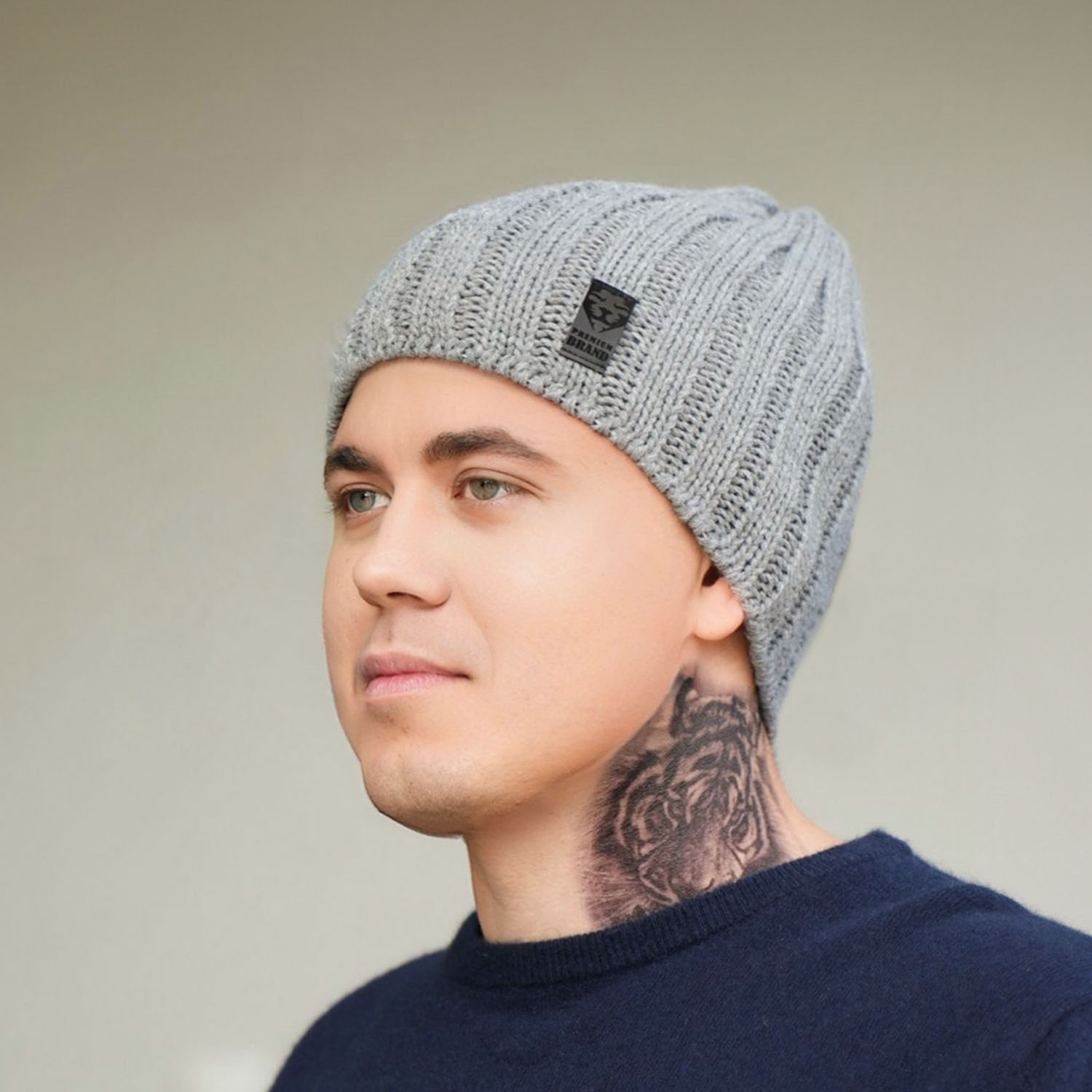 Wintermütze Herren Braun Derek