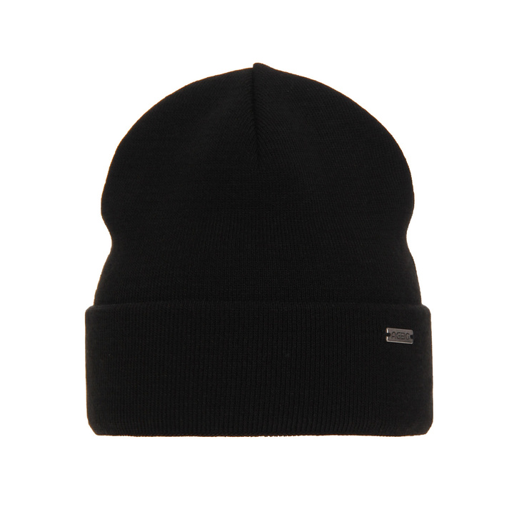 Wintermütze Herren Schwarz Golden