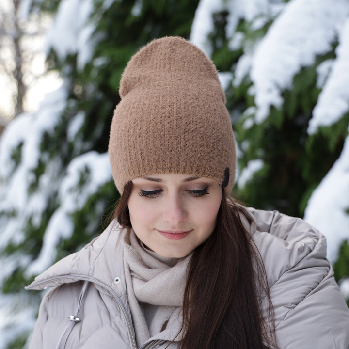 Wintermütze Damen Beige Frances