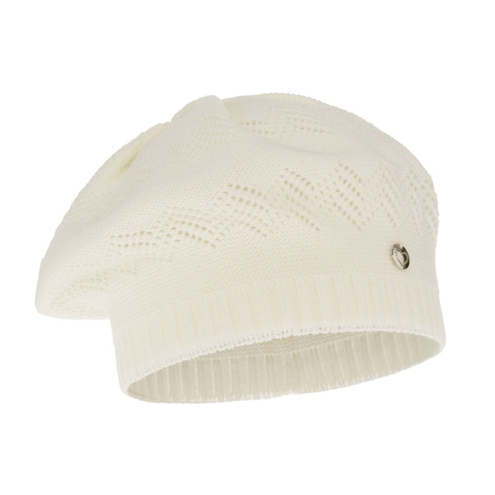 Herbst und Frühlingsmütze für Mädchen Cremefarben Filadelfia