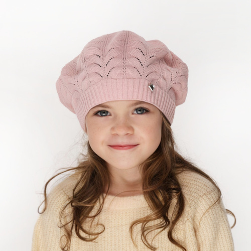 Herbst und Frühlingsmütze für Mädchen Beige Alper