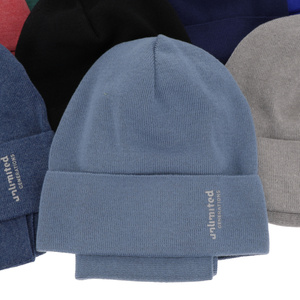 Herbst und Frühlingsset Jungen: Mütze und Schlauchschal Navy Blau Timothe
