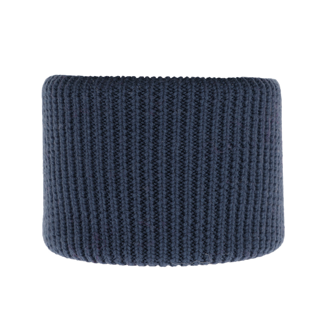 Winter Schlauchschal für Mädchen 100% extrafeine Merinowolle Navy Blau Vanilla