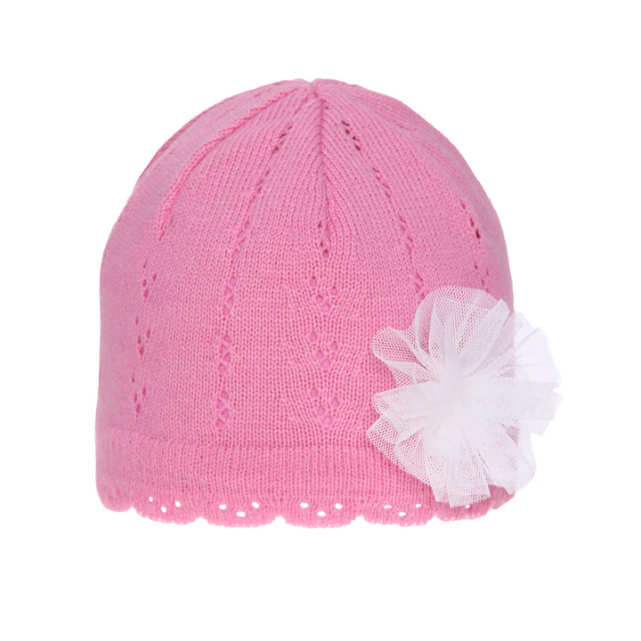Herbst und Frühlingsmütze für Mädchen Rosa Malma