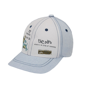 Mütze mit Schirm für Jungen Light blue Dog