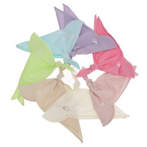 Sommer Baumwoll-Sonnenkappe für Mädchen Beige Irene
