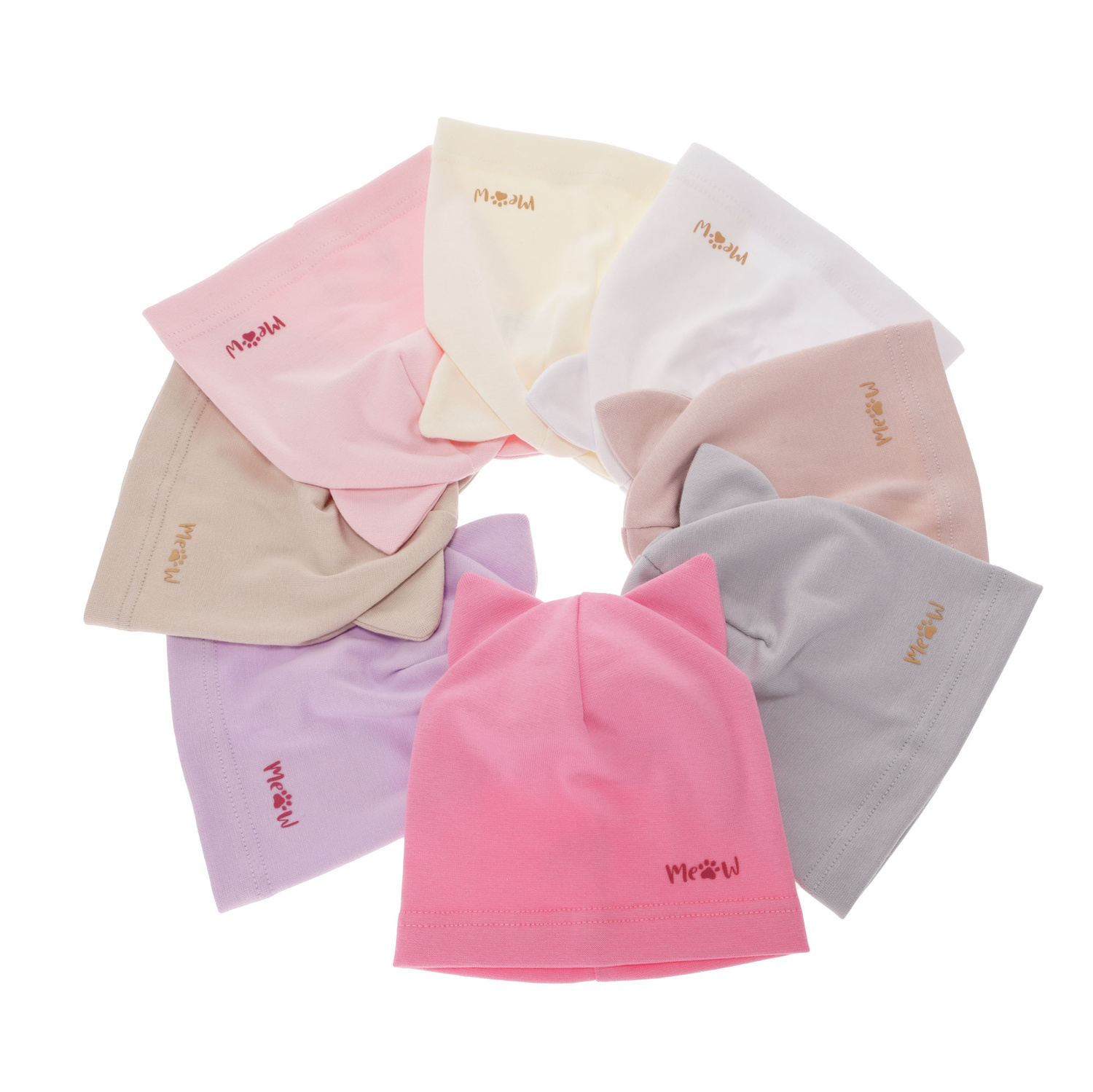 Herbst und Frühlingsmütze für Mädchen Cremefarben Jaspera