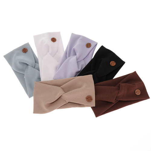 Herbst und Frühlings Stirnband für Mädchen Braun Kasjana