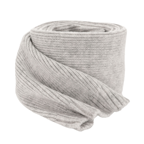 Schlauchschal Damen Merinowolle Grau Loretta