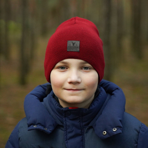 Wintermütze Jungen Grau Arczi