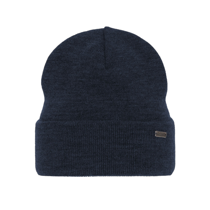 Wintermütze Herren Navy Blau Golden