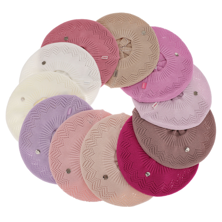 Herbst und Frühlingsmütze für Mädchen Beige Filadelfia