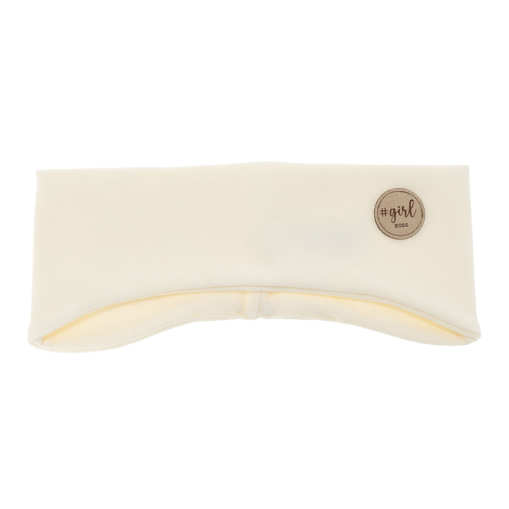 Herbst und Frühlings Stirnband für Mädchen, cremefarbene Maranta