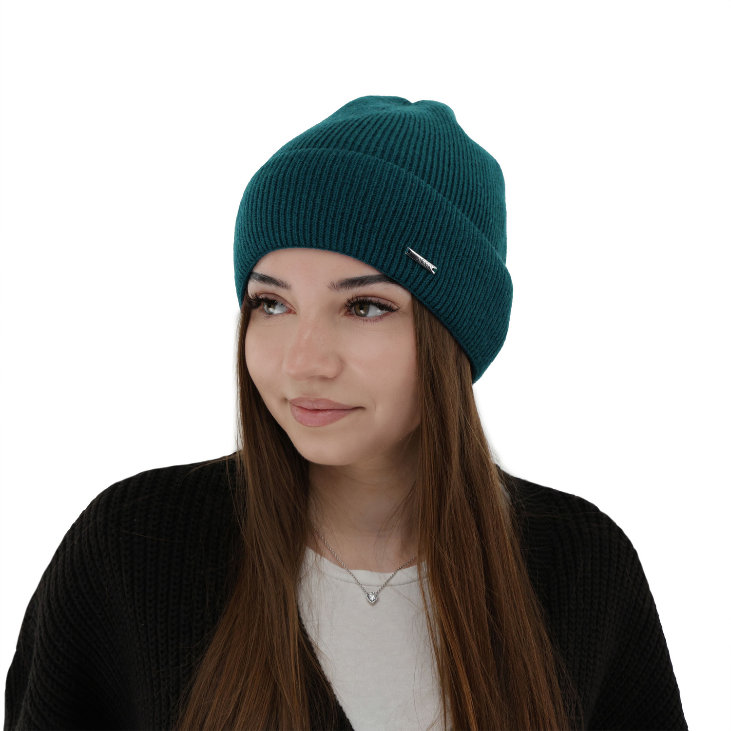 Herbst und Wintermütze Damen, hellrosa, mit Merinowolle und Kaschmir, Sindra