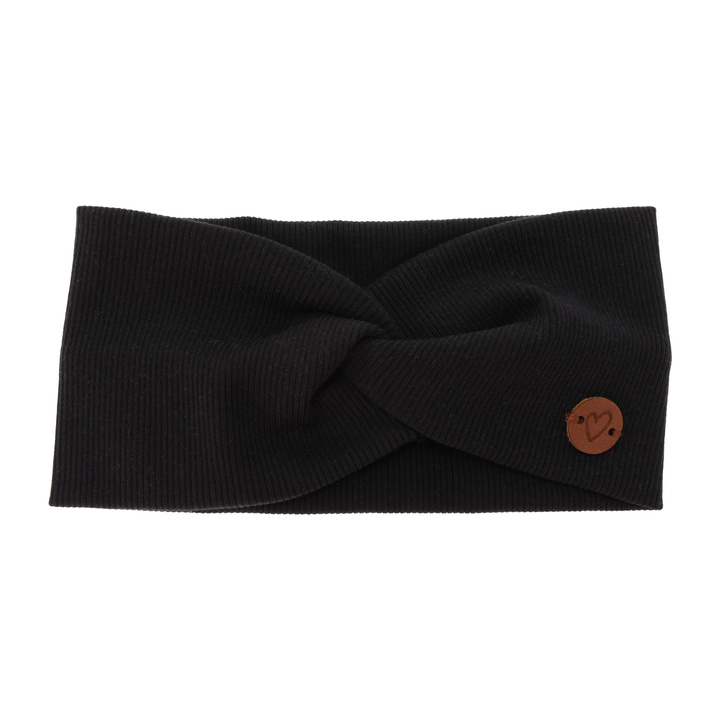 Herbst und Frühlings Stirnband für Mädchen Schwarz Kasjana