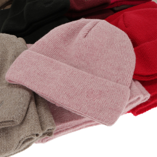 Winterset Damen: Mütze und Schal, Winter, rosa, Rava