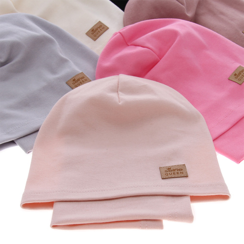 Herbst und Frühlingsset Mädchen: Mütze und Schlauchschal Cremefarben Selfie