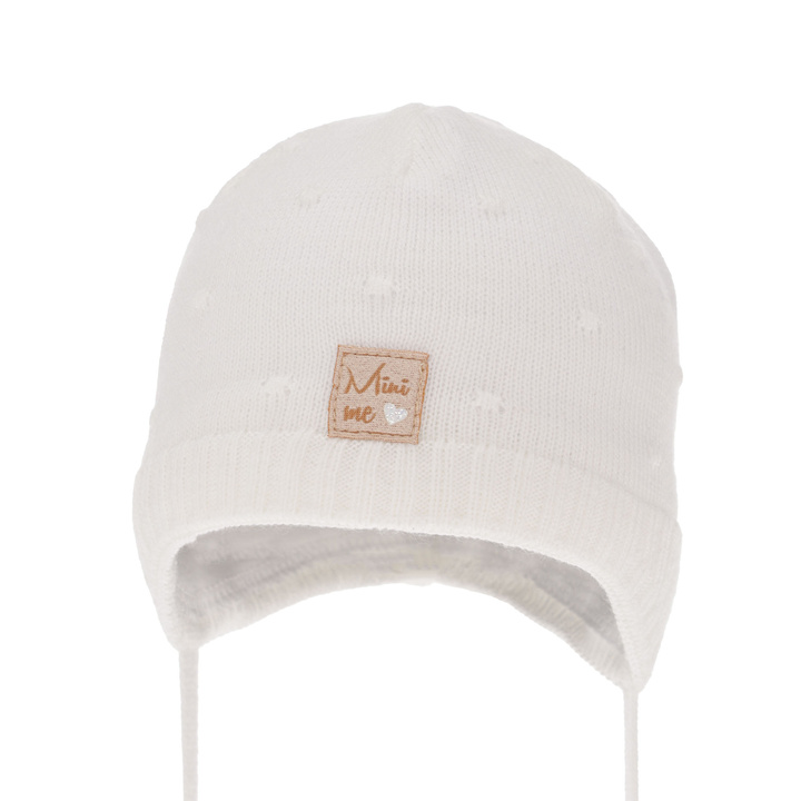 Herbst und Frühlingsmütze für Mädchen Weiß Celine