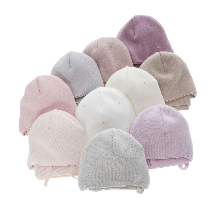 Winterset Mädchen: Mütze und Schal Rosa Moli