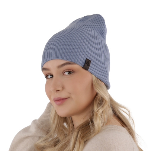 Herbst und Frühlingsmütze Damen Grau Merci