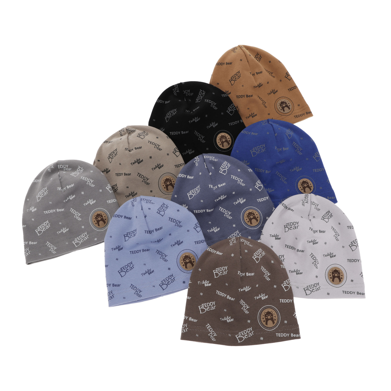 Herbst und Frühlingsmütze für Jungen Schwarz Tedi