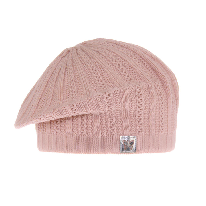 Herbst und Frühlingsmütze für Mädchen Rosa Luina