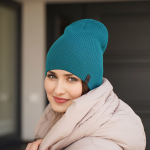 Herbst und Frühlingsmütze Damen Burgunder Merci