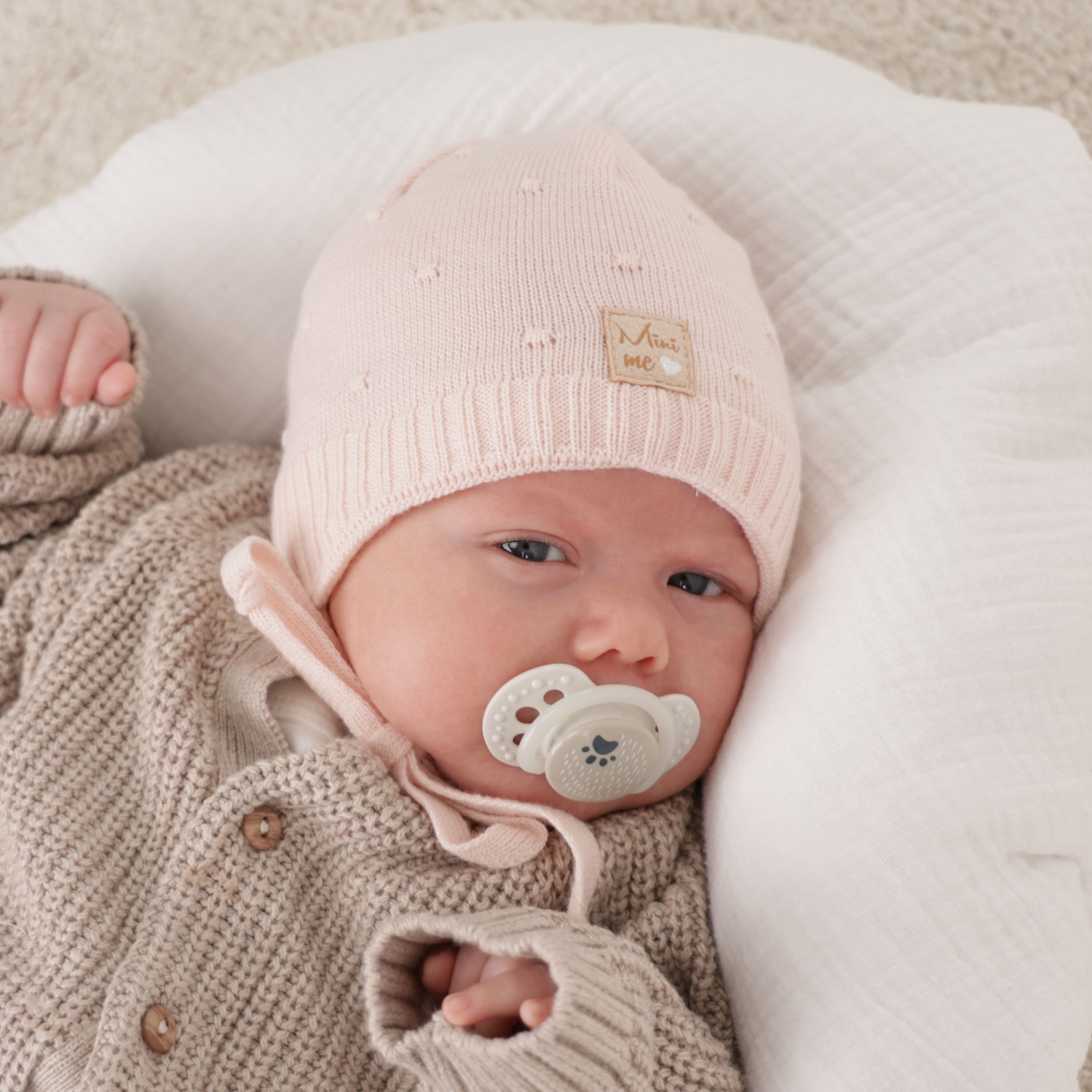 Herbst und Frühlingsmütze für Mädchen Rosa Celine