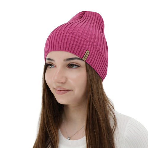 Damen Herbst und Frühlings Mütze, mit Baumwolle, weiß, Mirona